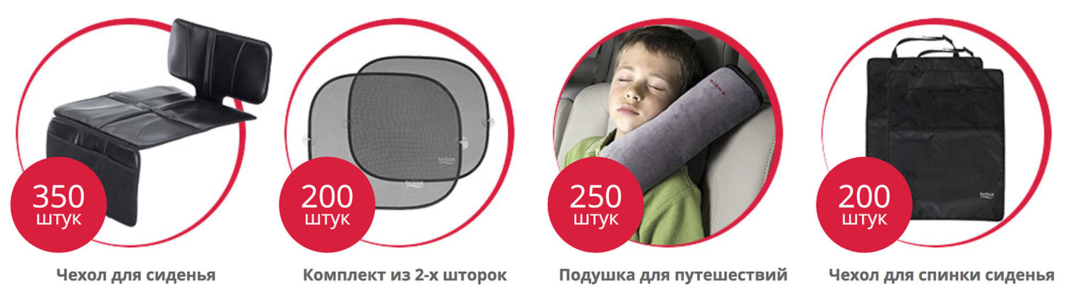 Акция Britax Römer - призы