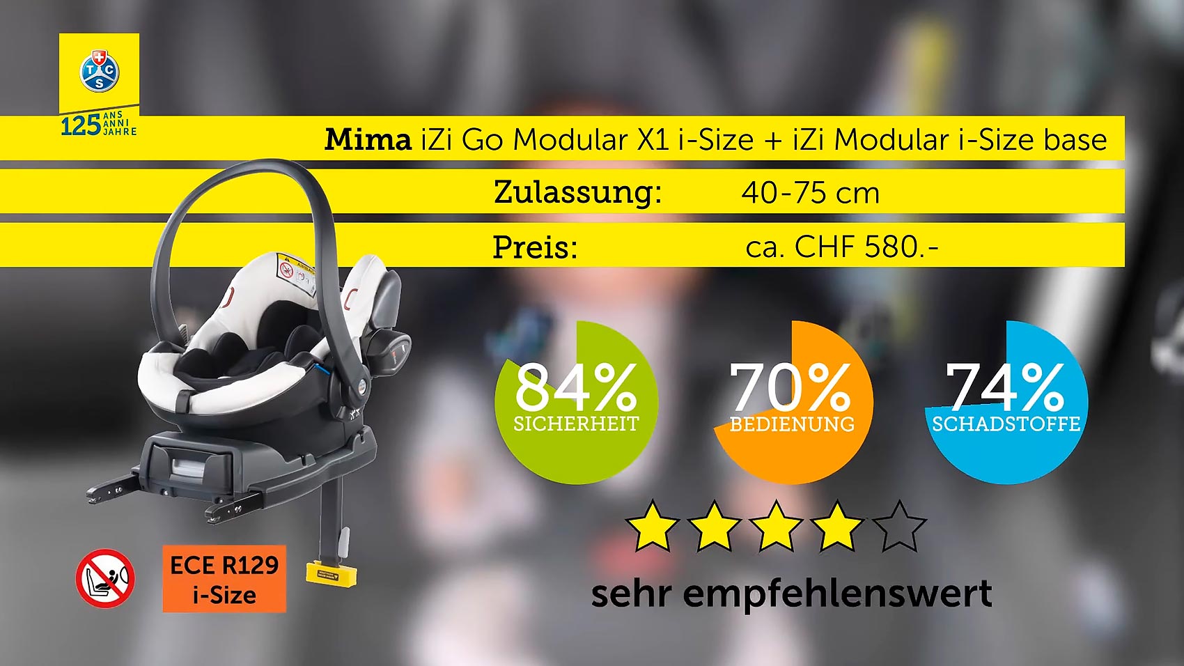 ADAC 2021-2 - Mima iZi Go Modular X1 i-Size