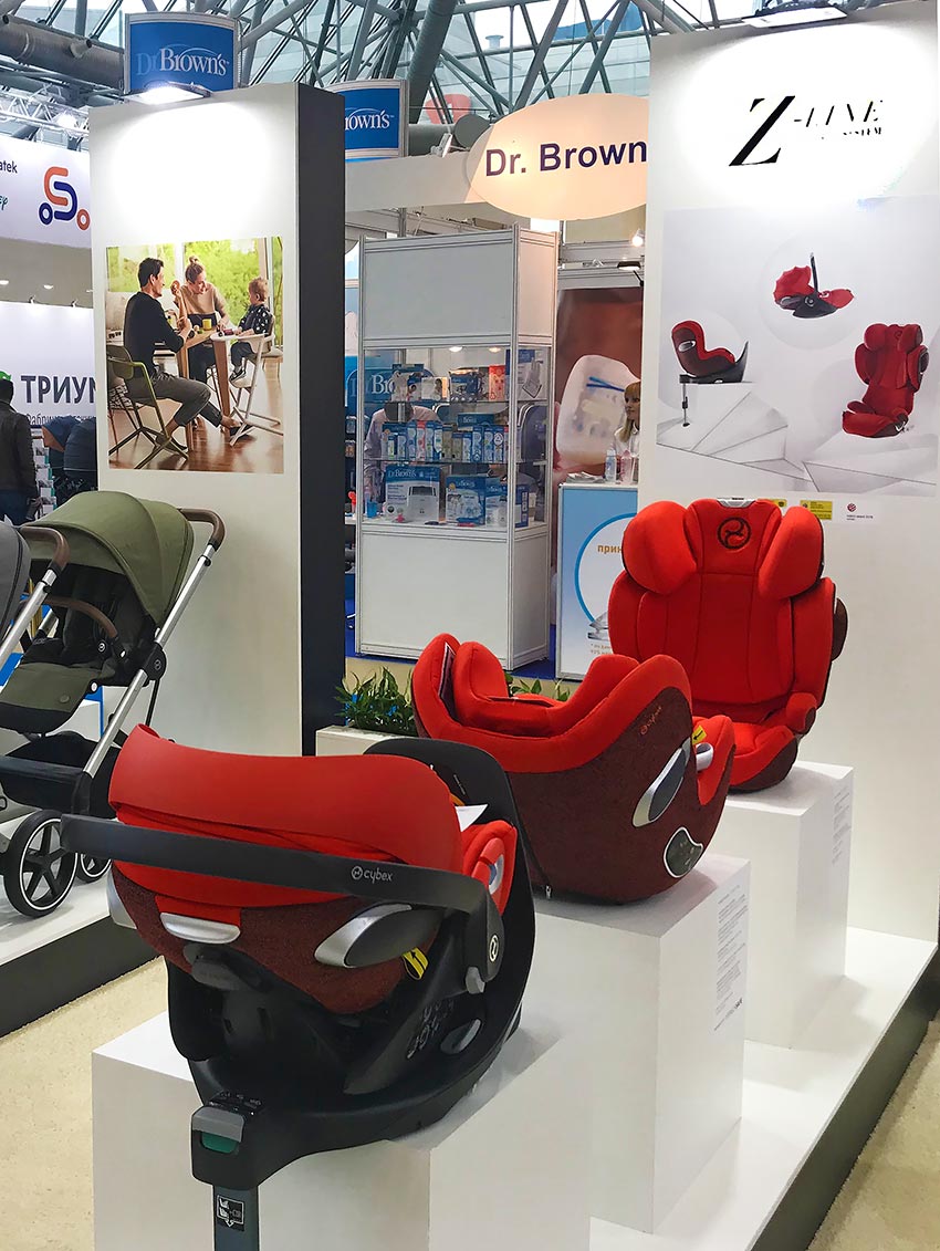 Мир детства 2019 - стенд Cybex