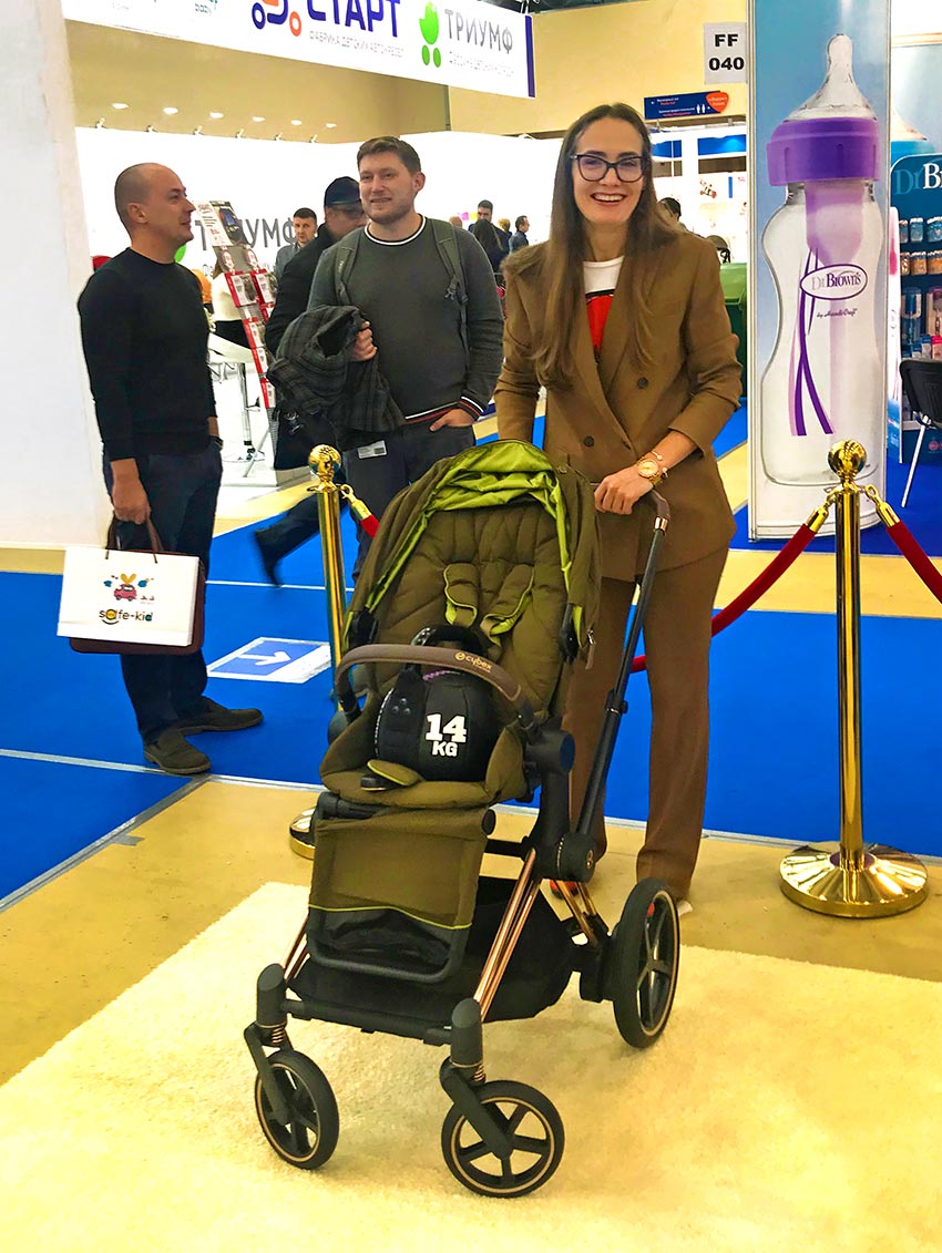 Мир детства 2019 - коляска Cybex e-PRIAM