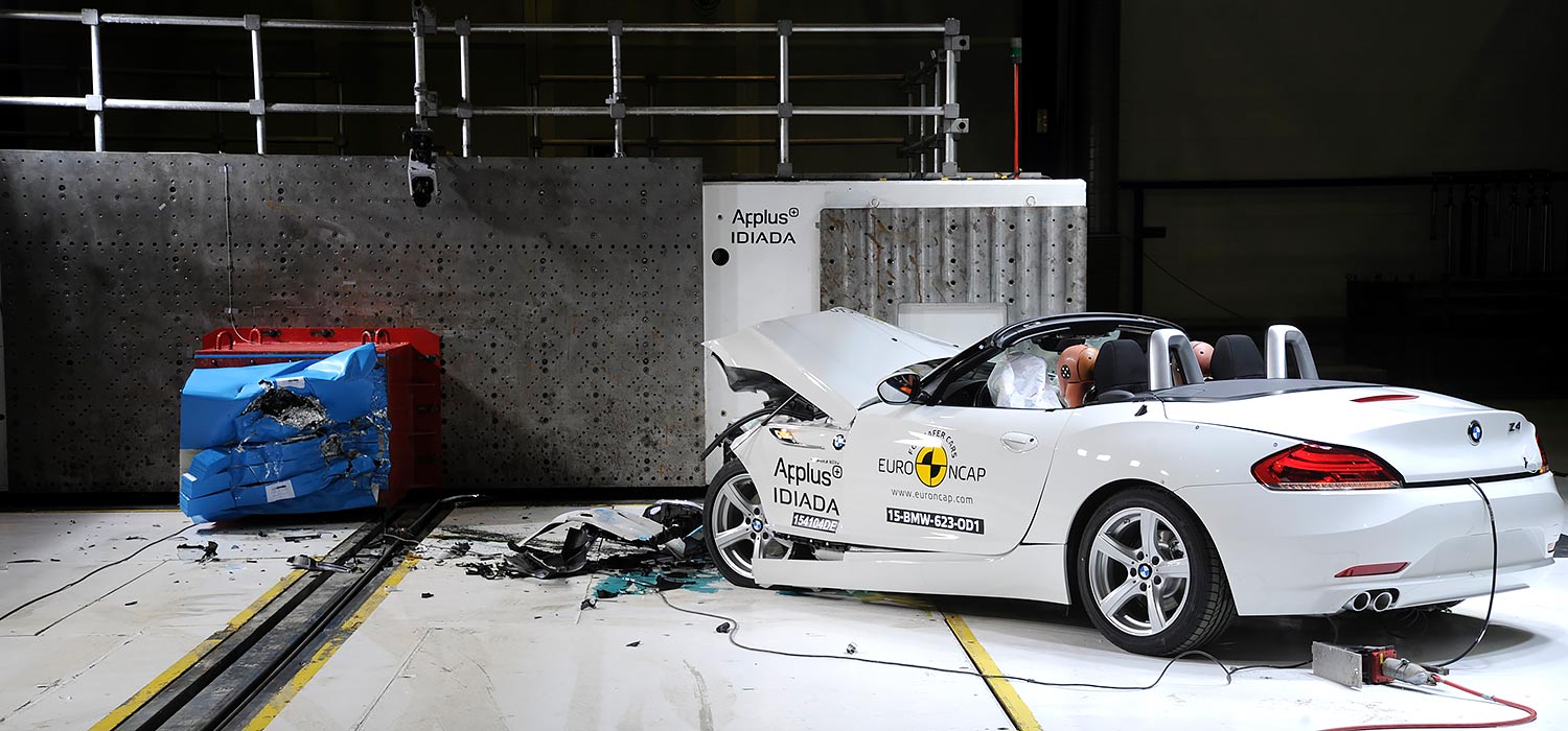 EuroNCAP - test BMW