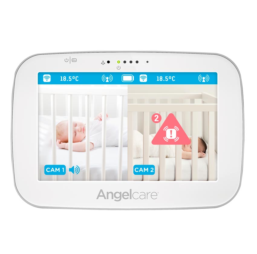 Angelcare Беспроводной монитор движения + видеоняня с 5'' LCD дисплеем AC527