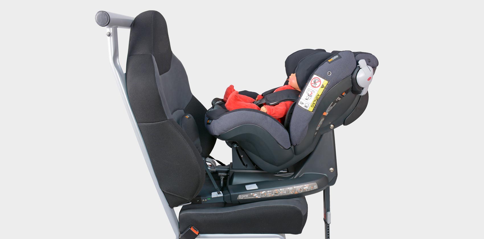 BeSafe iZi Combi X4 Isofix установка против хода движения | фиксация isofix