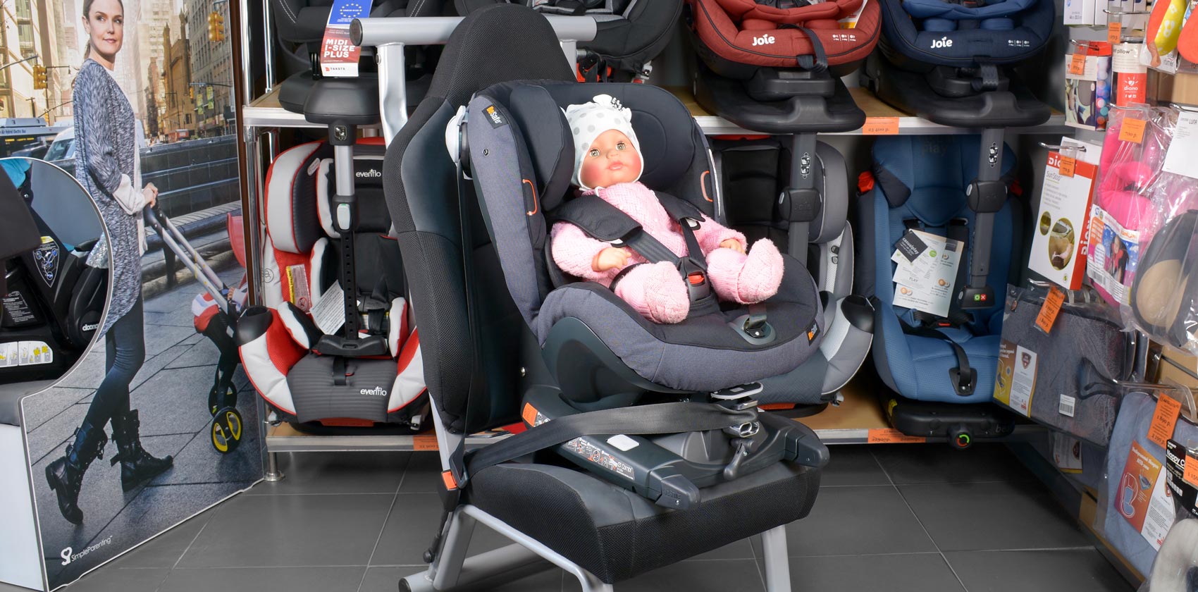 BeSafe iZi Combi X4 Isofix фиксация ребёнка