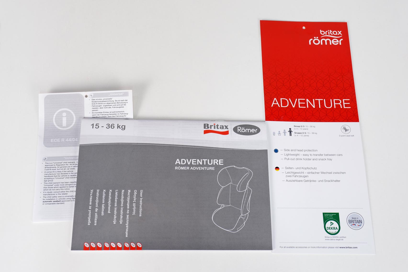 Britax Römer Adventure инструкция