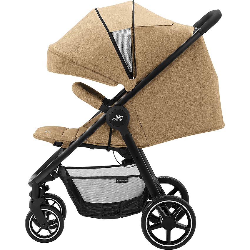 Britax Römer B-Agile M - втд сбоку с капором