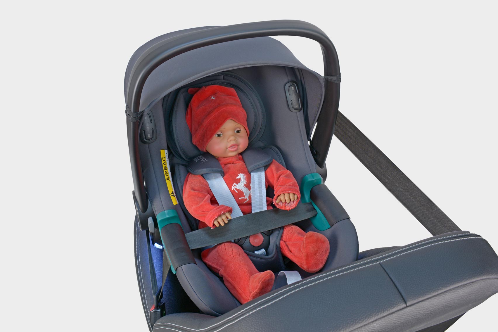 Britax Römer Baby-Safe isense расположение ребёнка