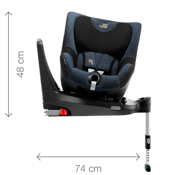 Britax Römer Dualfix i-Size - size side