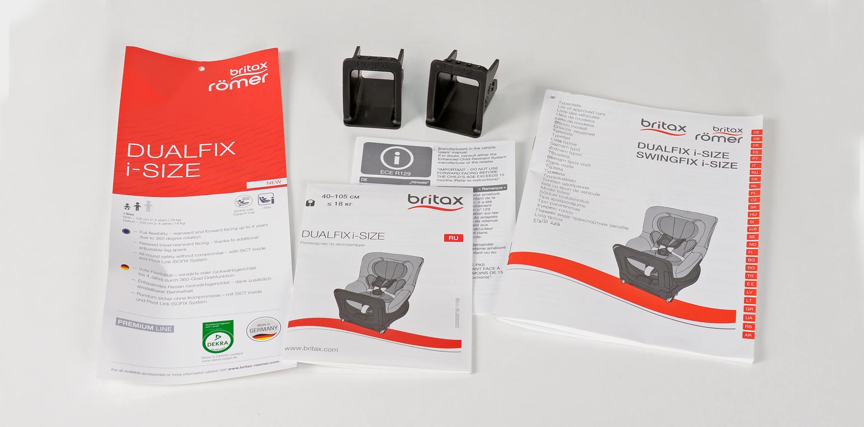 Britax Römer Dualfix i-Size инструкция