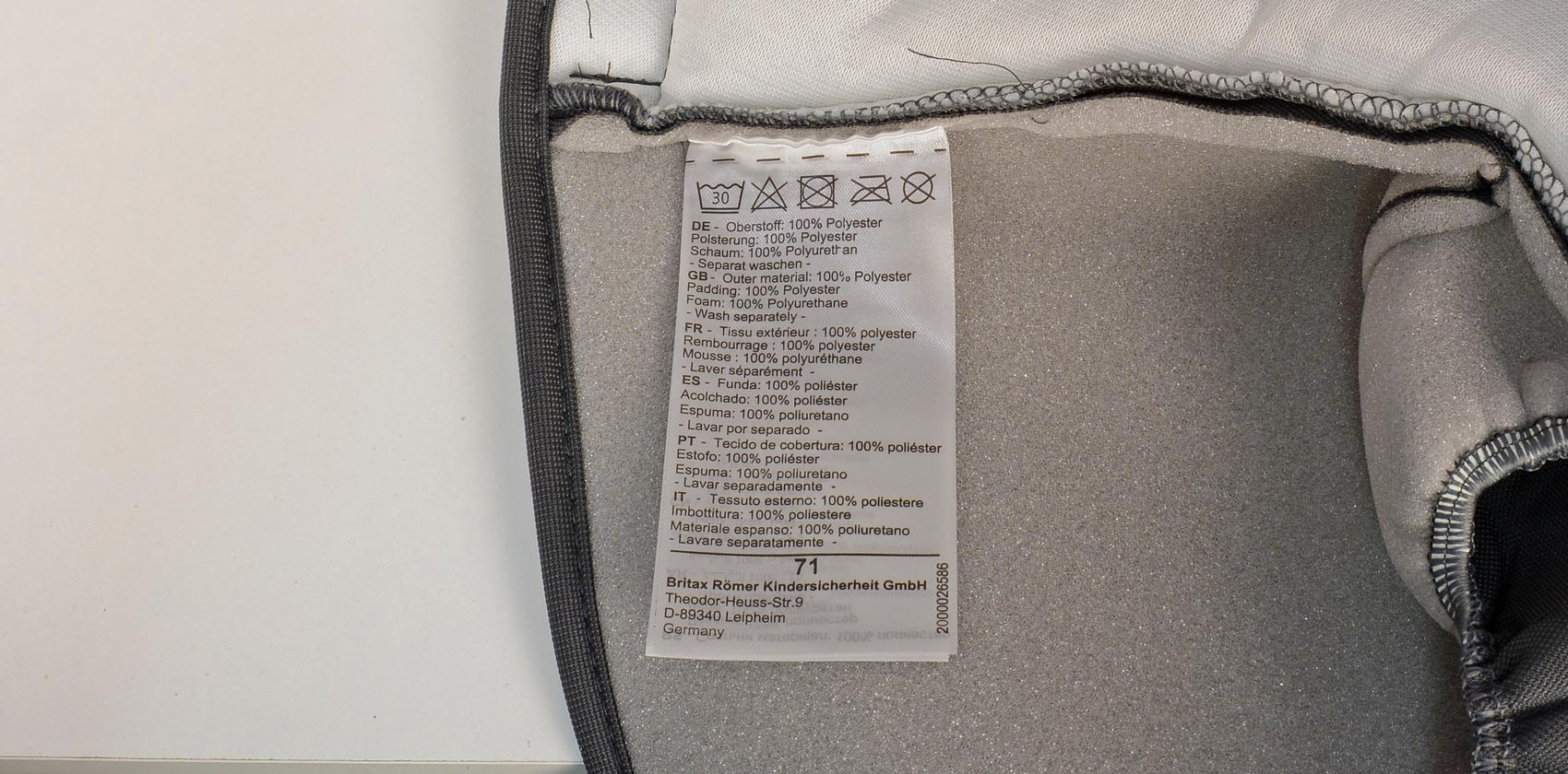 Britax Römer Dualfix i-Size уход