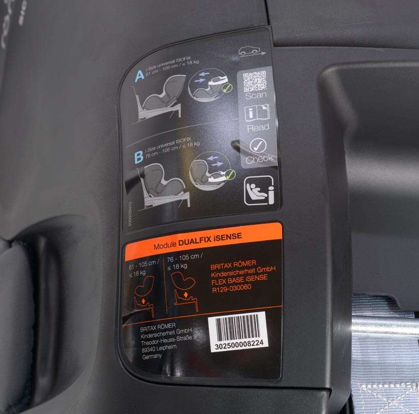 Britax Römer Dualfix isense