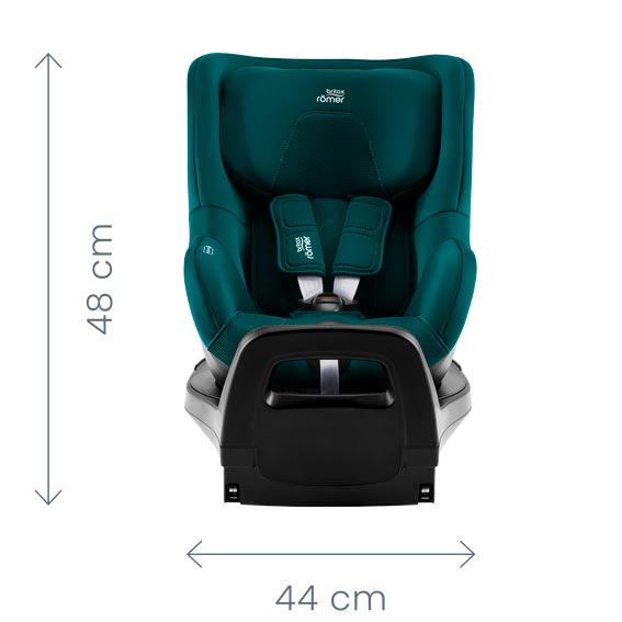 Britax Römer Dualfix Pro M - размер спереди