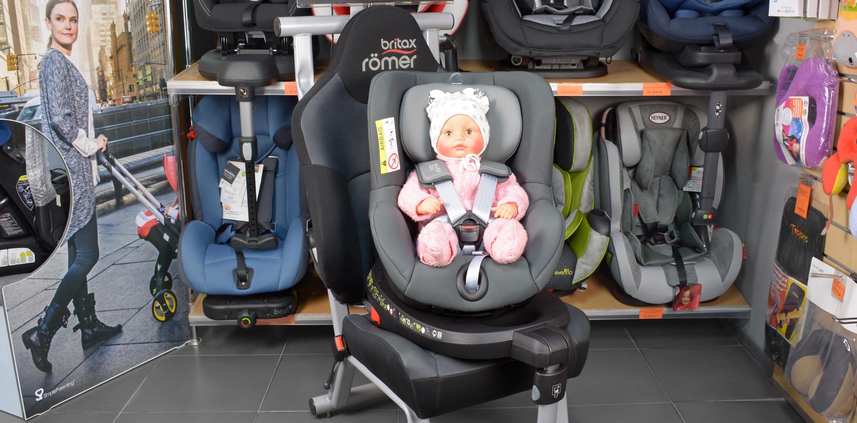 Britax Römer Dualfix² R фиксация ребёнка