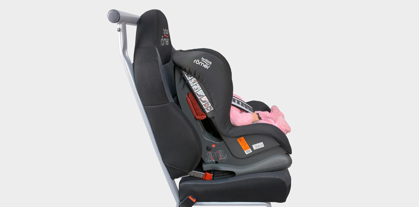 Britax Römer Duo Plus установка системой isofix