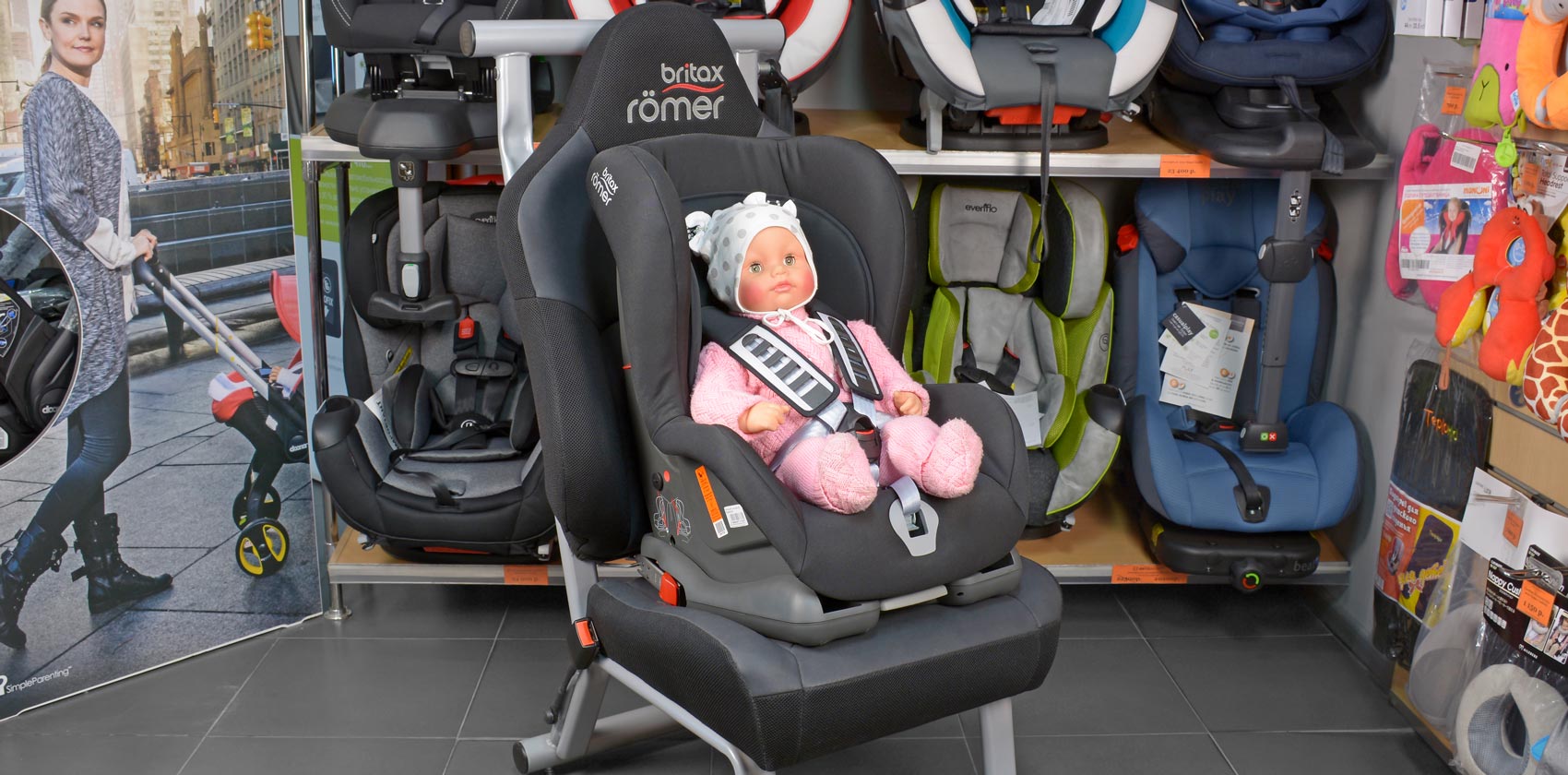 Britax Römer Duo Plus Фиксация ребёнка