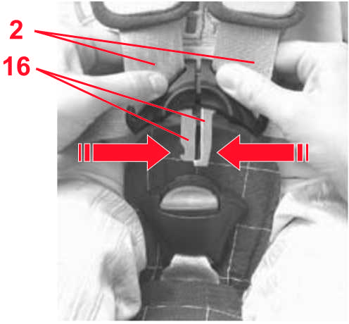Инструкция к Britax Romer Evolva 1-2-3 Пристегивание ребенка ремнями