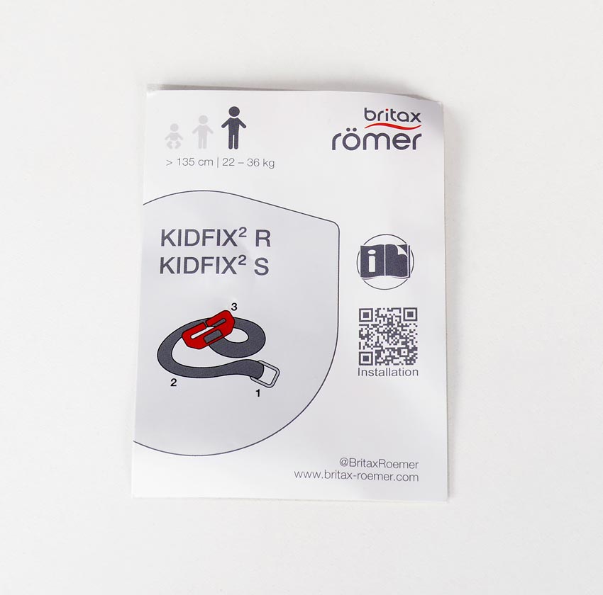 Britax Römer Kidfix2 R инструкция