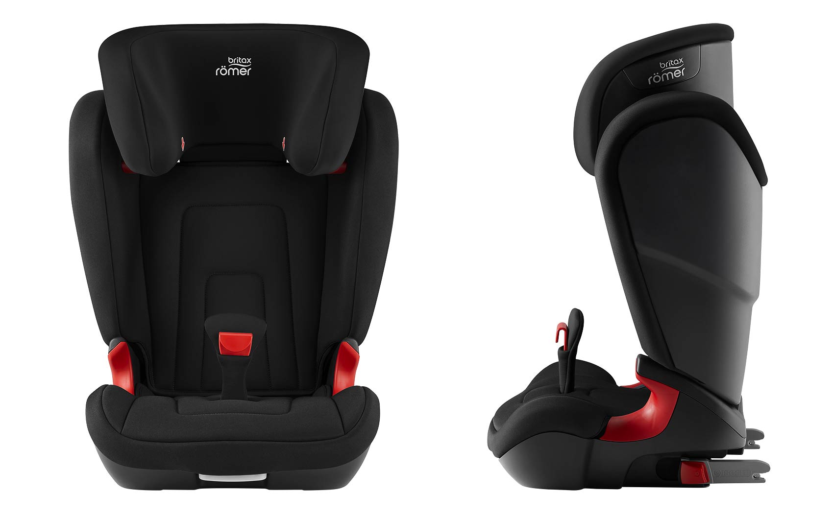 Britax Römer Kidfix2 R - вид спереди и сбоку