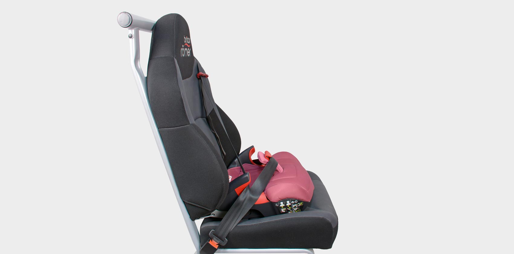 Britax Römer Kidfix2 S фиксация ребёнка на бустере