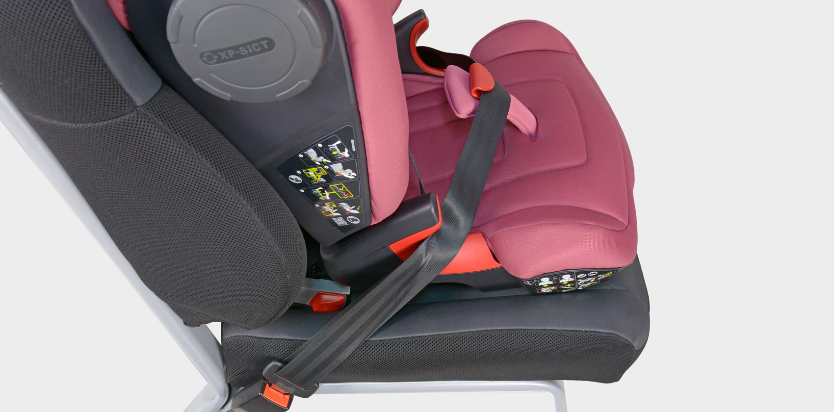 Britax Römer Kidfix2 S фиксация поясного ремня через SecureGuard