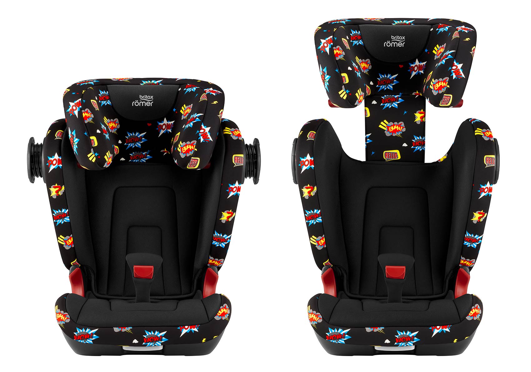 Britax Römer Kidfix2 S - регулировка SICT и подголовника