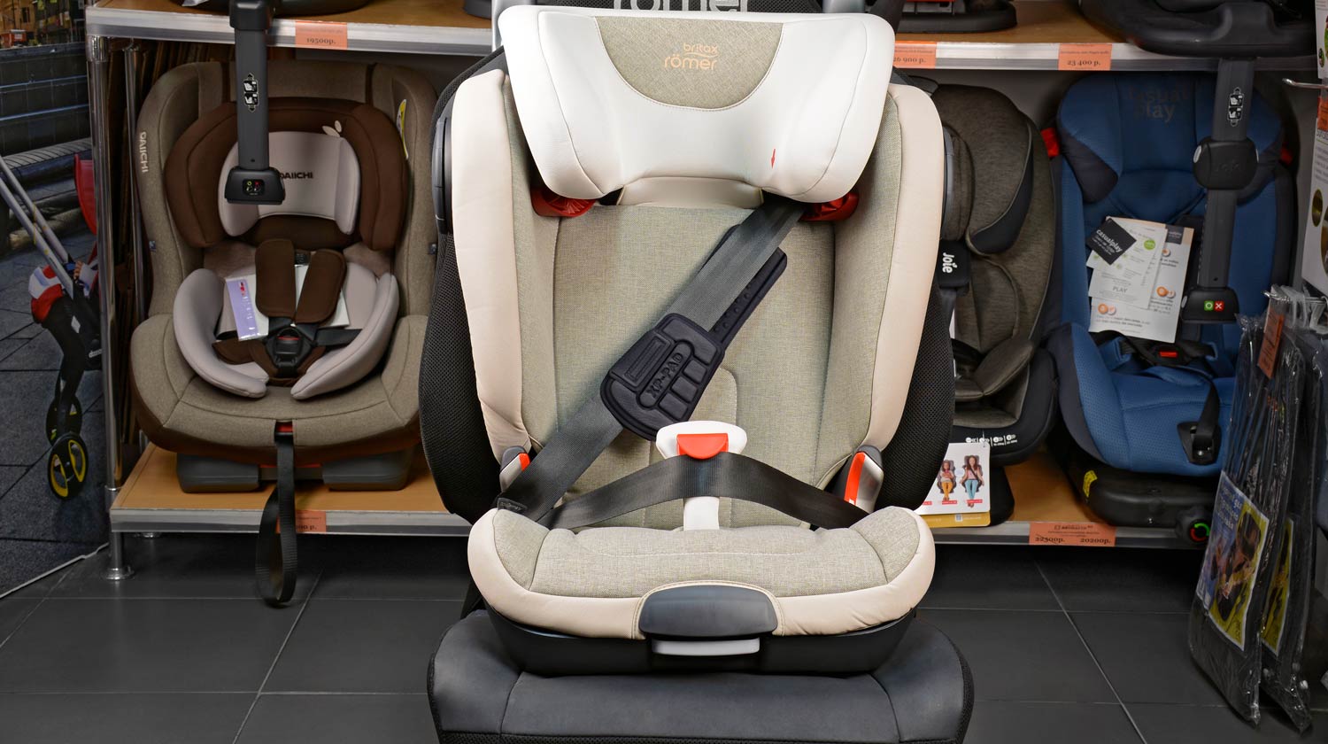 Britax Römer Kidfix II XP SICT крепление ребенка ремнем