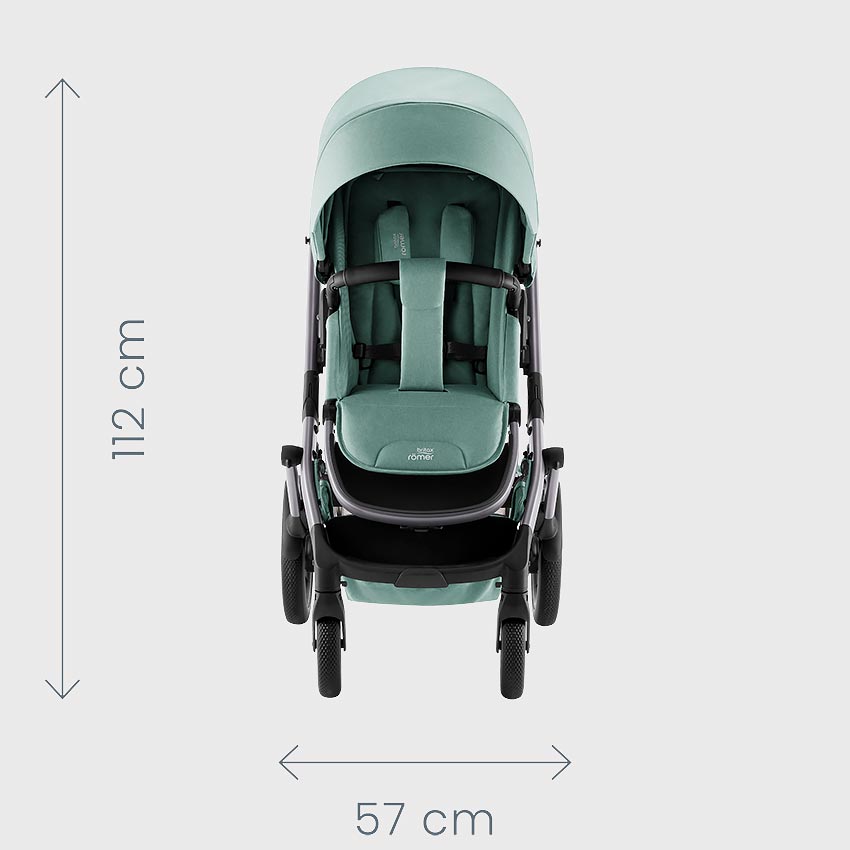 Britax Römer Smile 5Z - размеры спереди