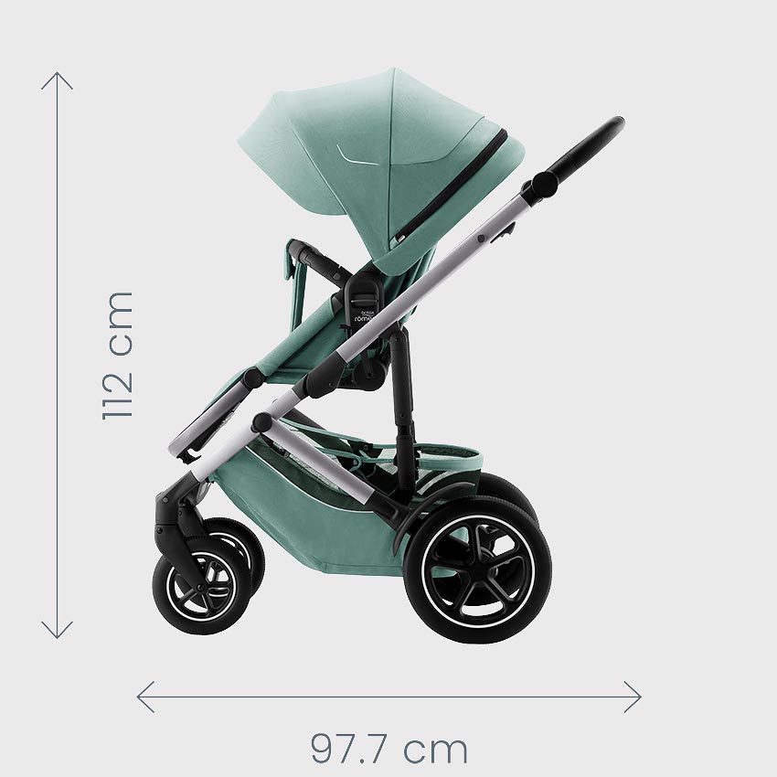 Britax Römer Smile 5Z - размеры сбоку