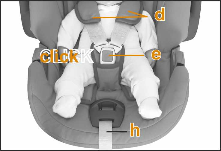 Инструкция к CBX Aton Basic фиксация ребёнка