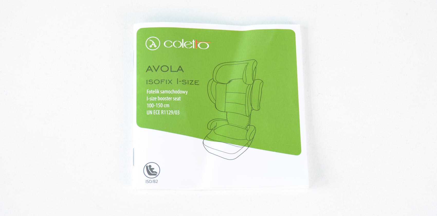 Coletto Avola isofix инструкция