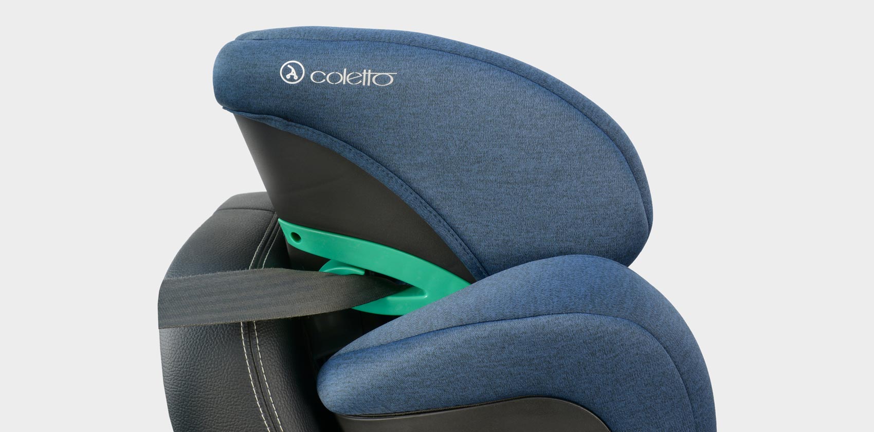 Coletto Avola isofix креплпение ремнём