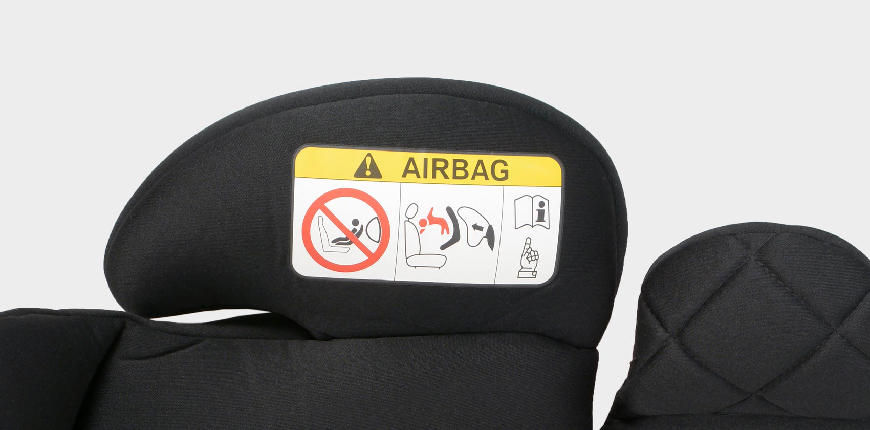 Coletto Cascade isofix предупреждение по AIRBAG