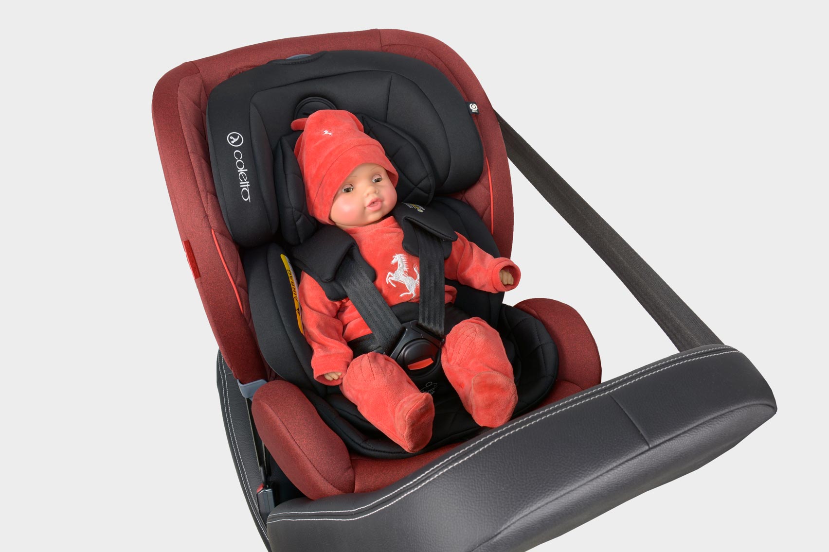 Coletto Cascade isofix фиксация ребёнка против хода