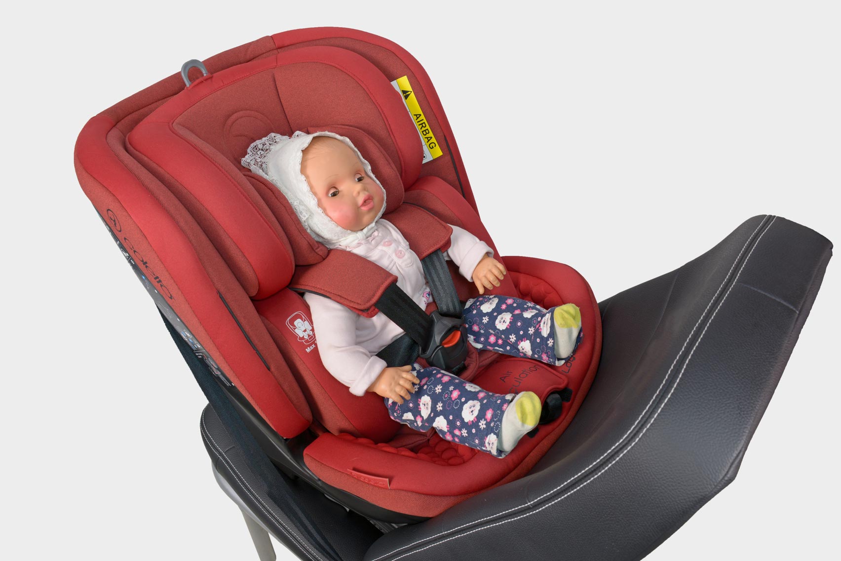 Coletto Logos isofix i-Size установка лицом против хода движения (для детей весом до 13 кг)