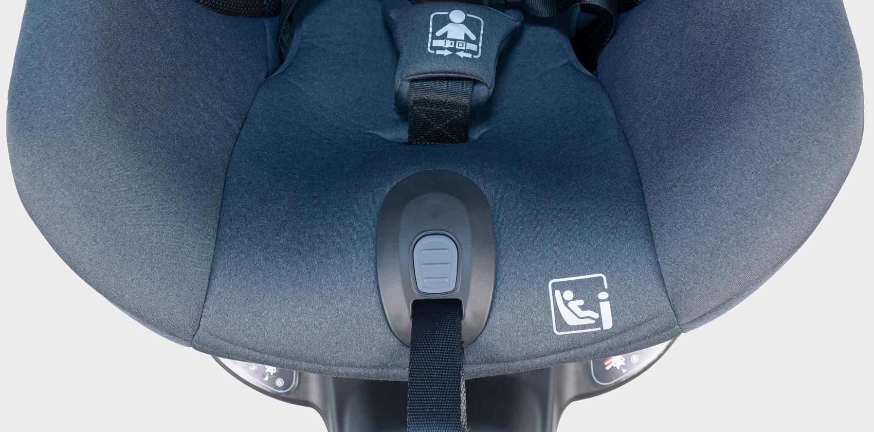 Coletto Sintra isofix i-Size лямка натяжения ремней | кнопка расслабления внутренних ремней