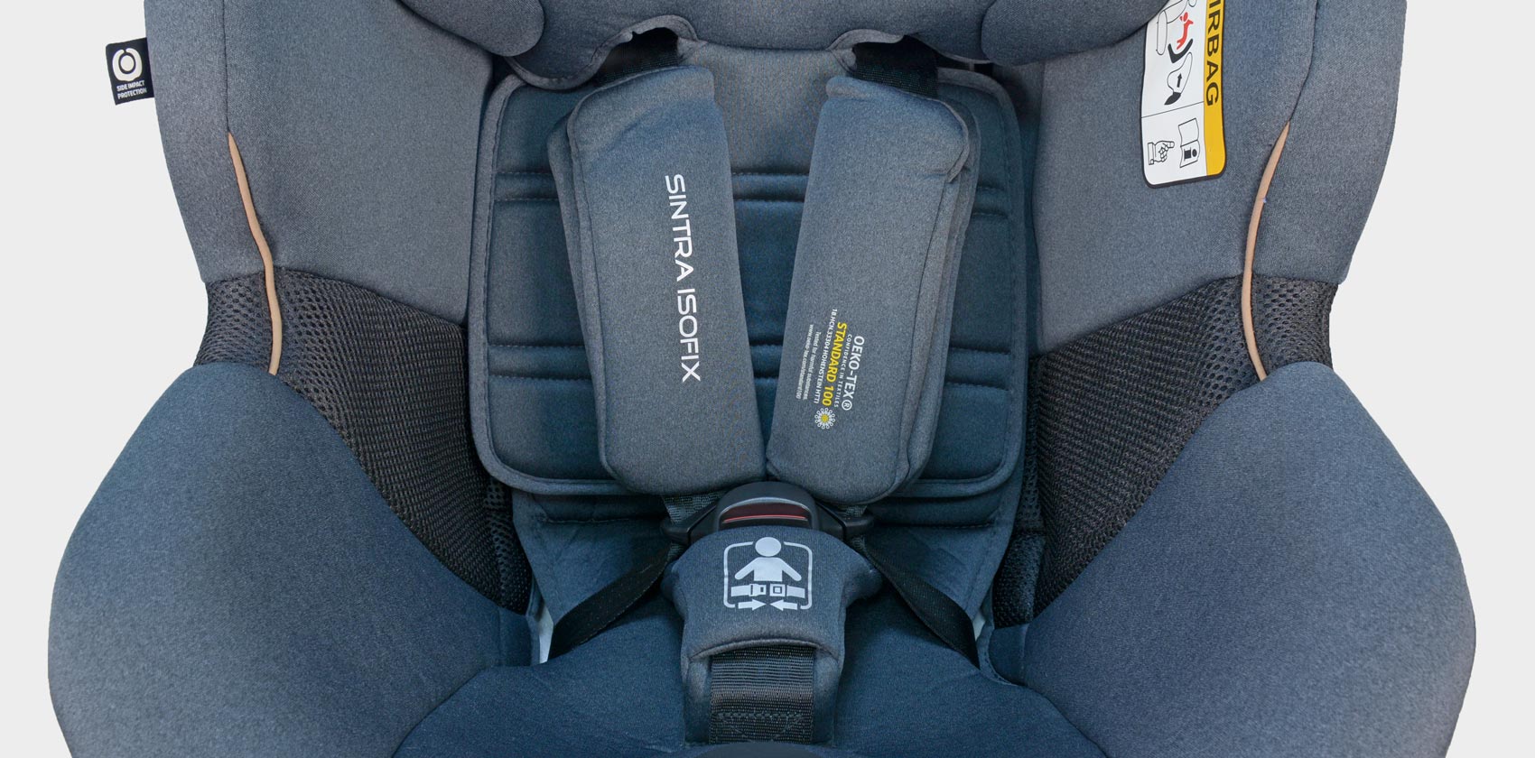 Coletto Sintra isofix i-Size фиксация ребёнка 5-точечные ремни