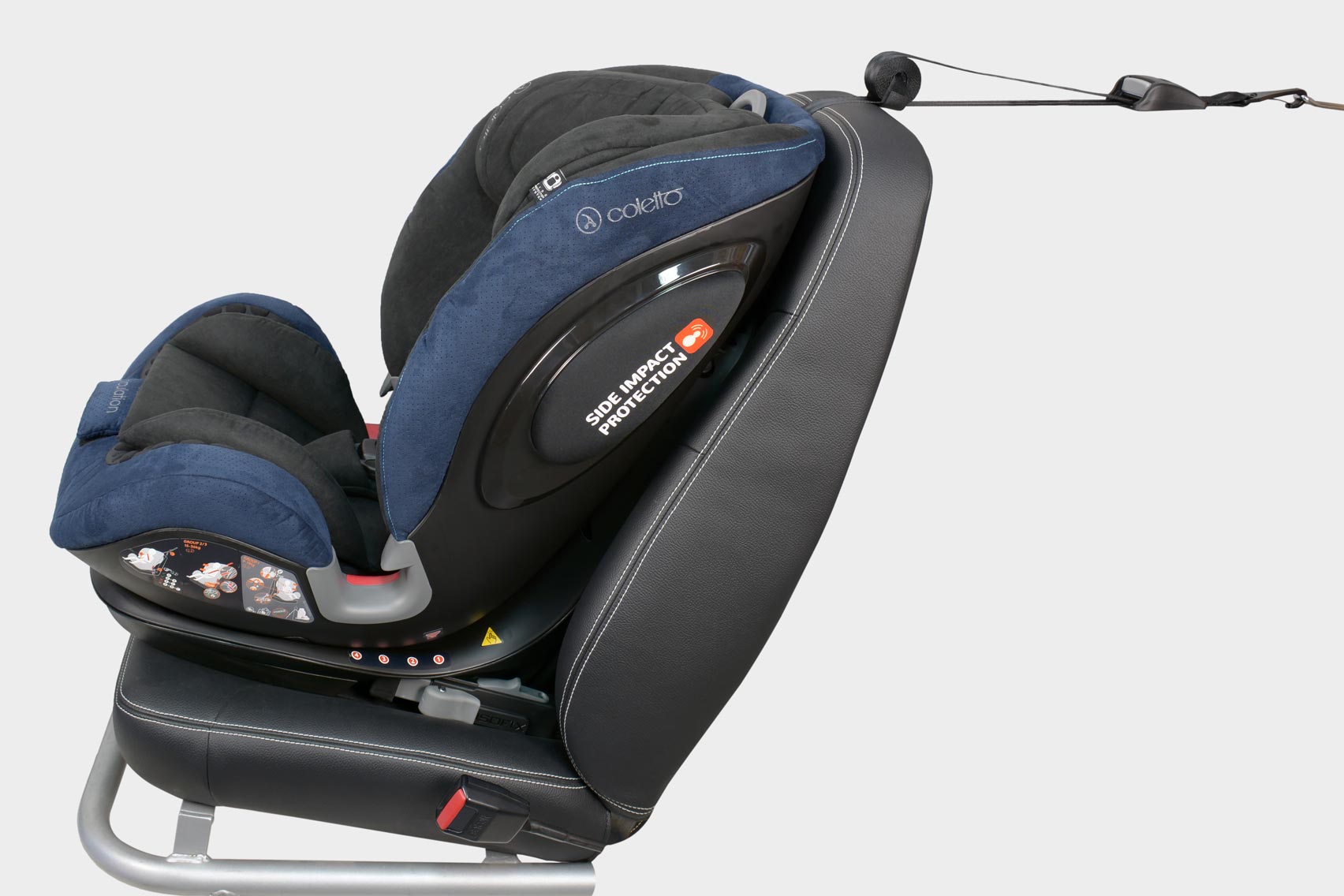 Coletto Uggo isofix Установка по ходу движения: Группа 1 (от 9 до 18 кг)