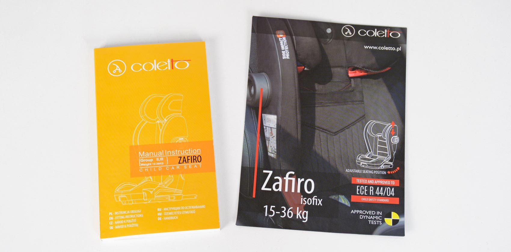 Coletto Zafiro isofix инструкция