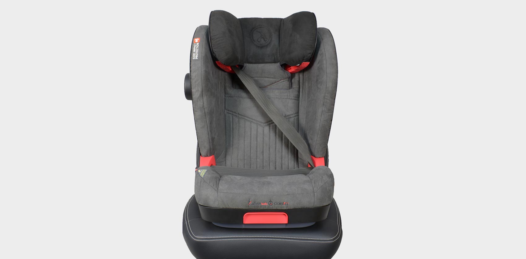 Coletto Zafiro isofix фиксация ремнём