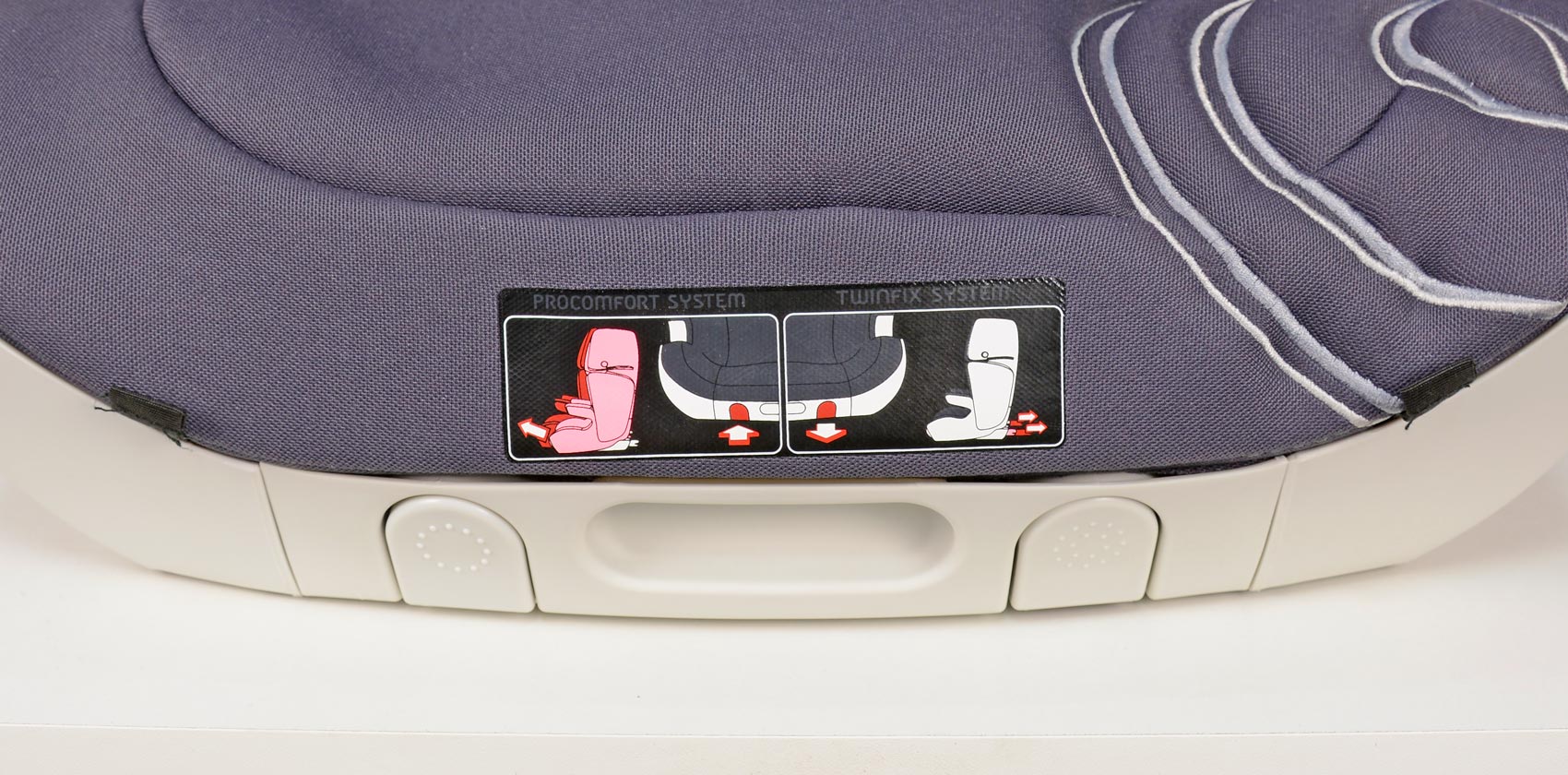 Concord Transformer XT Pro кнопки регулировки наклона и isofix