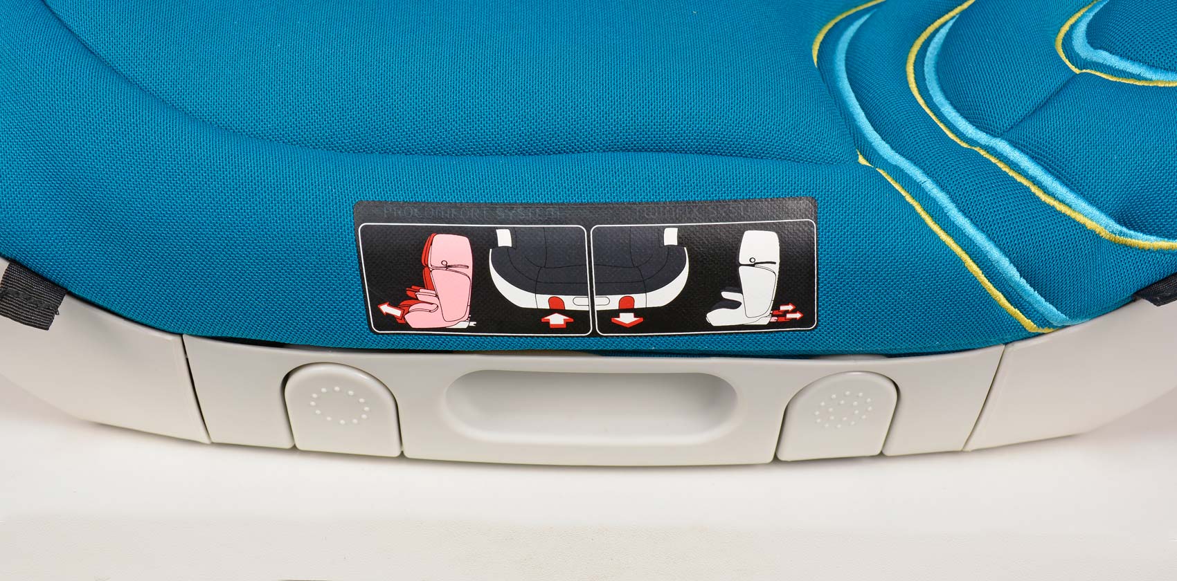Concord Transformer XT кнопки регулировки isofix и наклона