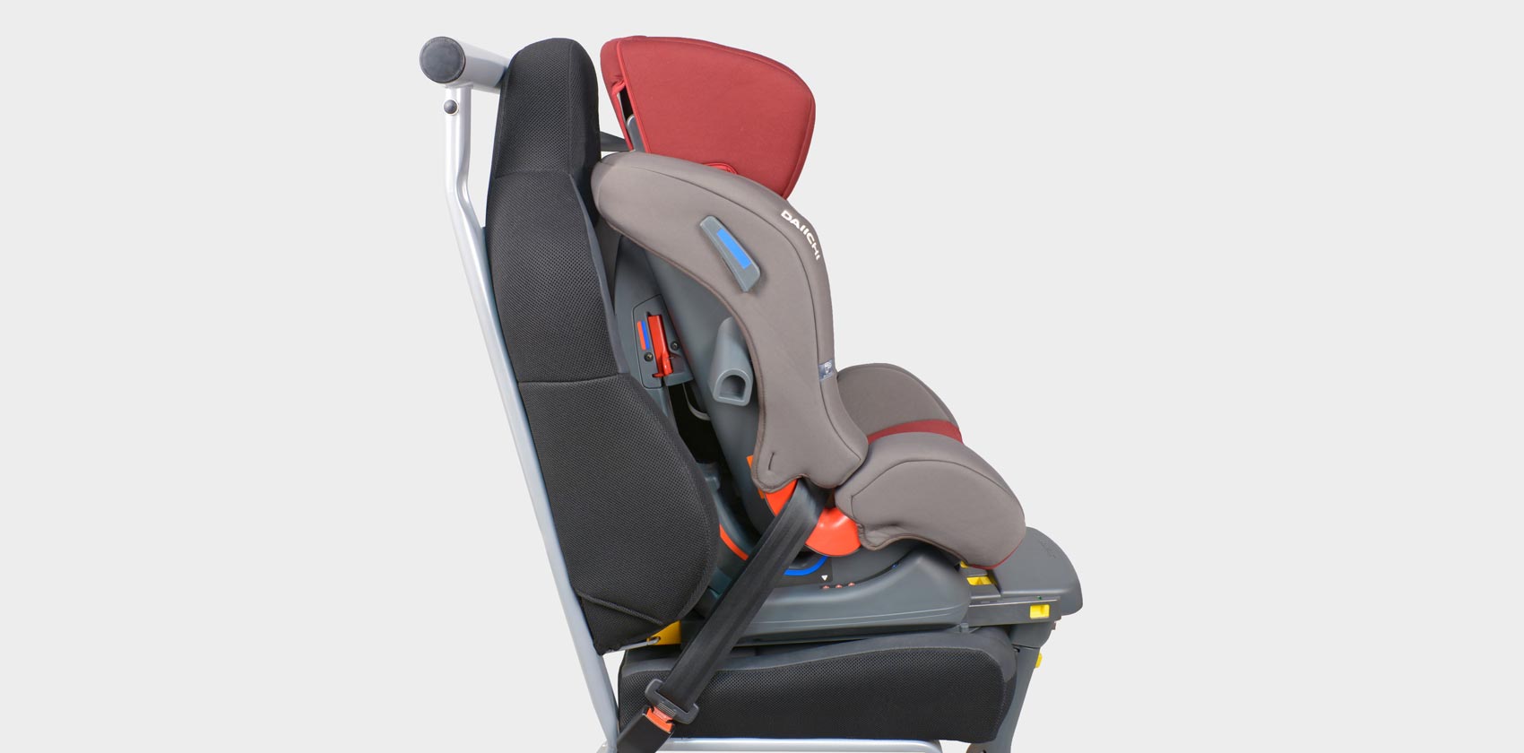 Daiichi First 7 isofix установка по ходу движения группа 2