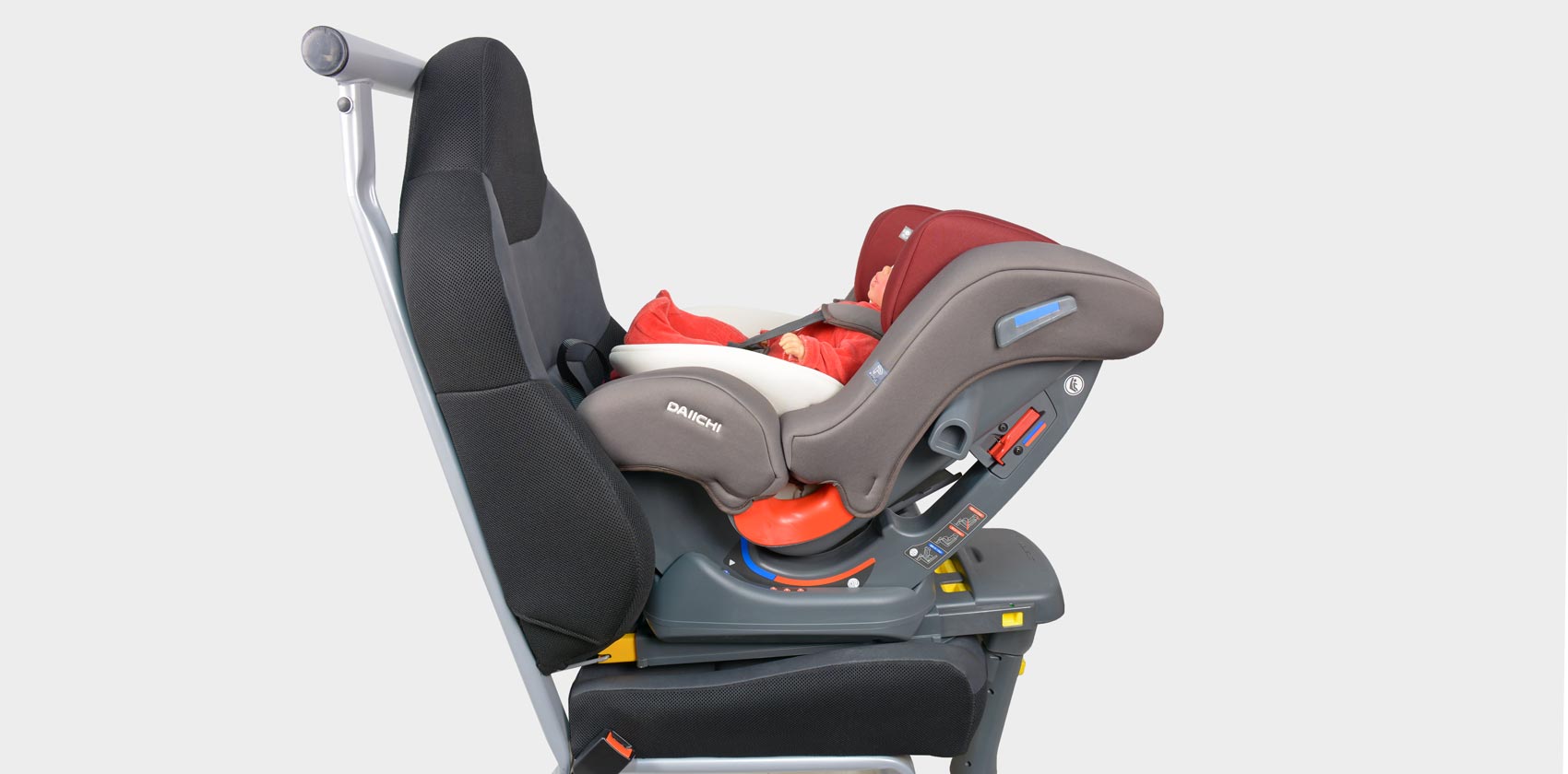 Daiichi First 7 isofix Установка против хода движения