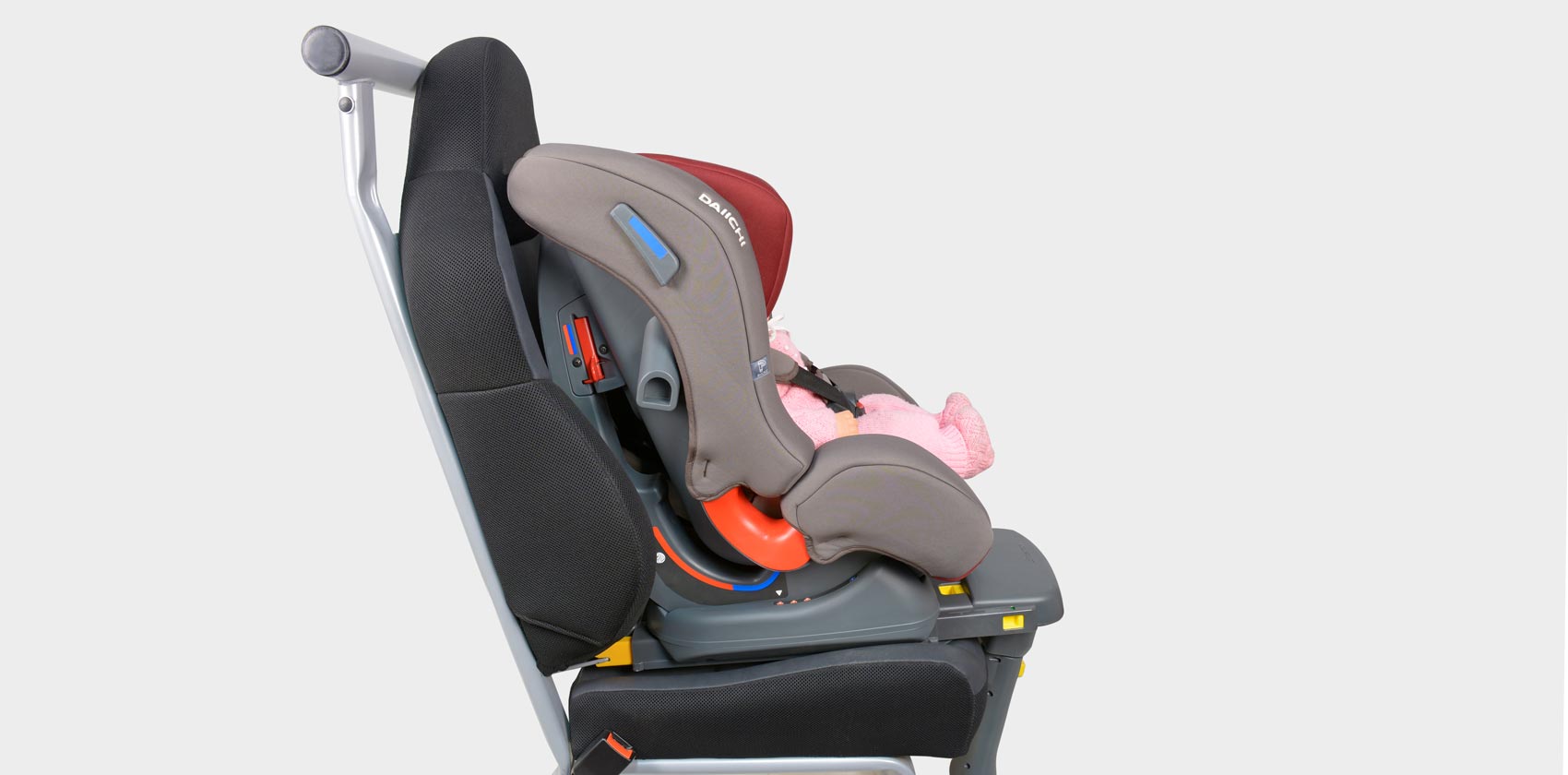 Daiichi First 7 isofix Установка по ходу движения