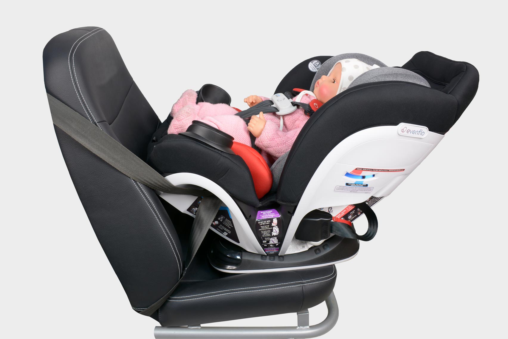 Evenflo EveryStage DLX Установка против хода движения: Группа 0+ (до 13 кг)