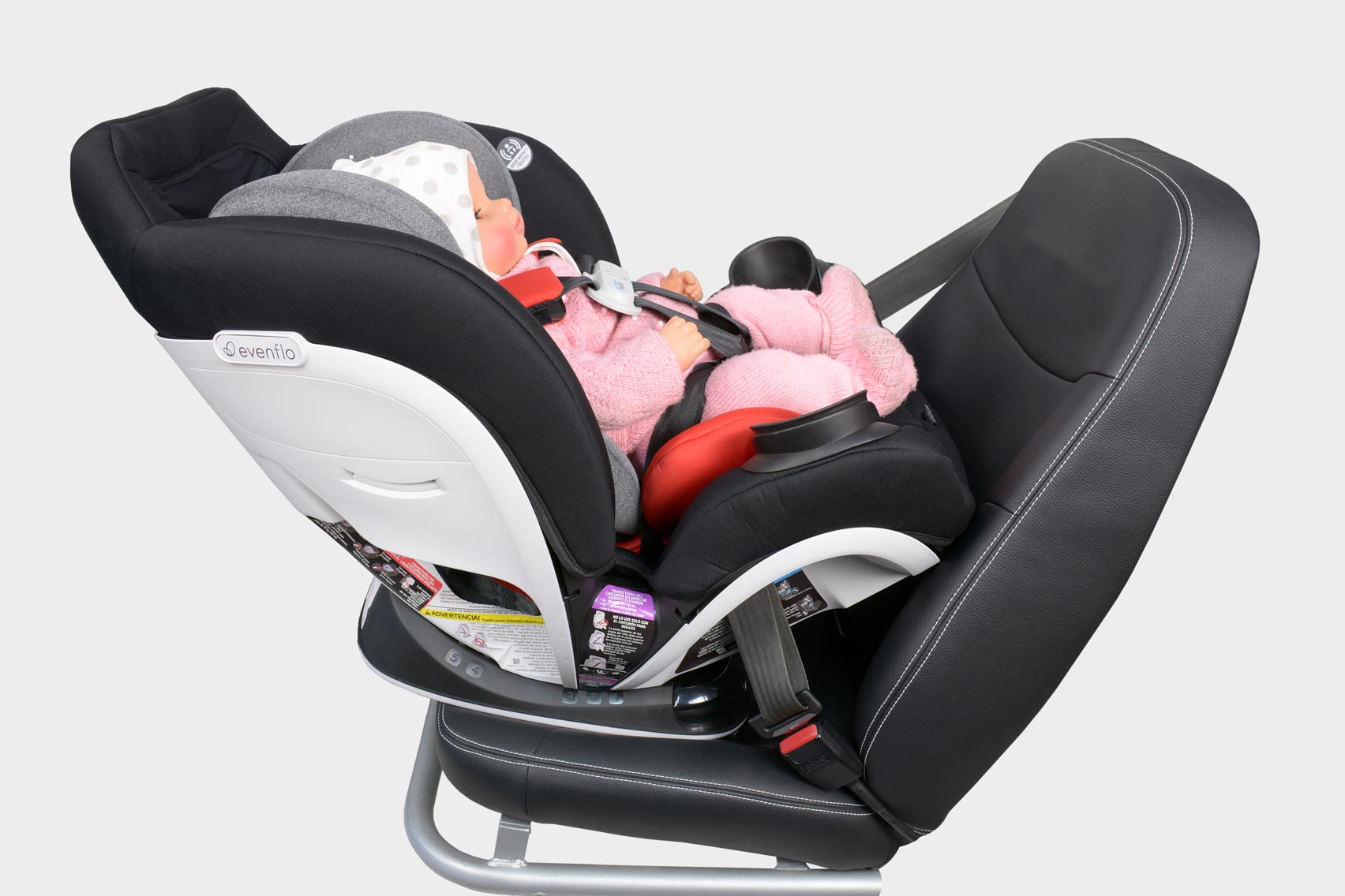 Evenflo EveryStage DLX Установка против хода движения: Группа 0+ (до 13 кг)