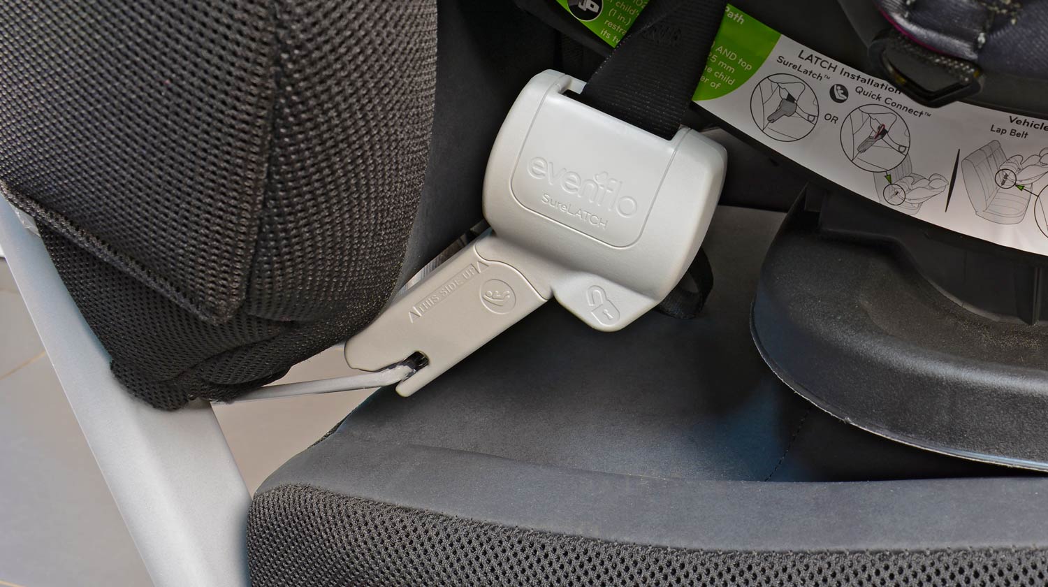 Evenflo Symphony e3 DLX крепление к скобам isofix