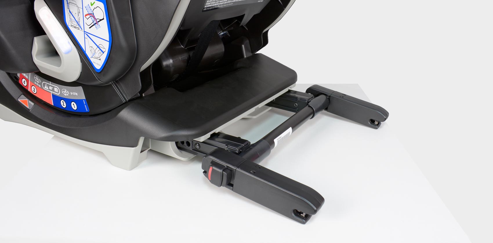 Graco SlimFit LX крепления isofix