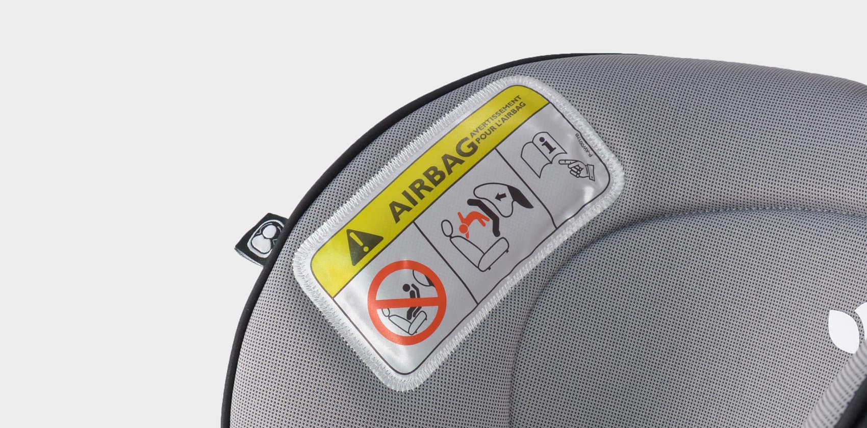 Joie Stages FX предупреждение о AIRBAG