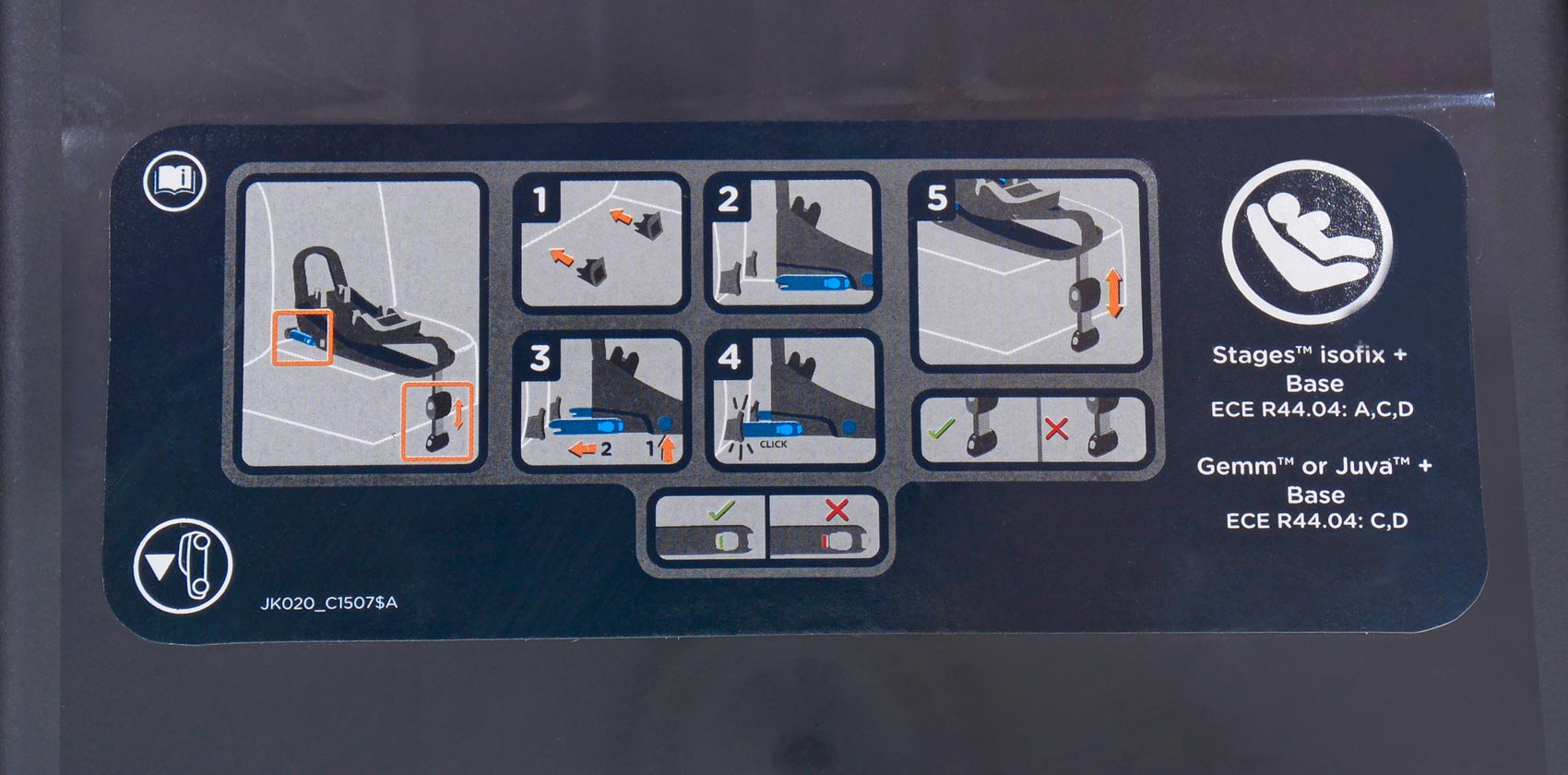 Joie Stages isofix